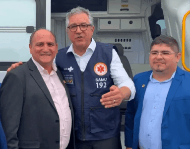 Nato da Nordestina recebe duas ambulâncias do governo Lula e anuncia instalação do SAMU em Vitória do Mearim