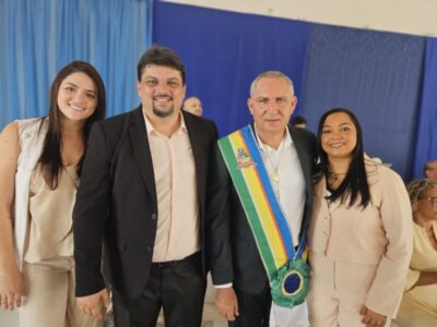 Prefeito Vanderly Gomes e Vice-Prefeito Júnior Carlota são empossados para novo mandato em Amarante do Maranhão