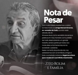 Ex-prefeito lamenta morte de ex-vereador atropelado por outro ex-vereador em Codó