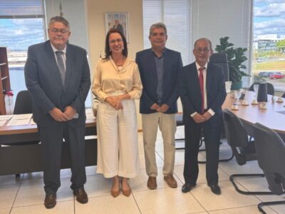 Kleber Tratorzão visita na ANATER em Brasília na busca de projetos para aumentar a produtividade e melhorar ainda mais a qualidade do abacaxi produzido em São Domingos do Maranhão