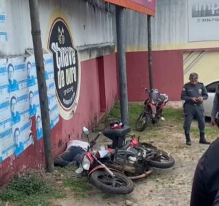 Motoqueiro morre ao se chocar contra muro na cabeceira da ponte do Caratatiua, em São Luís