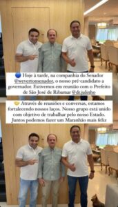 Mais um: Prefeito de São José de Ribamar também fecha com Weverton