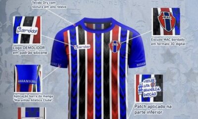 Manto Novo: Maranhão Atlético Clube lança novo uniforme com a marca Demolidor