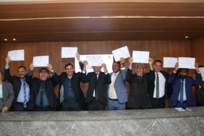 São Benedito do Rio Preto: Wallas Rocha e Debora Mesquita são diplomados pela justiça eleitoral