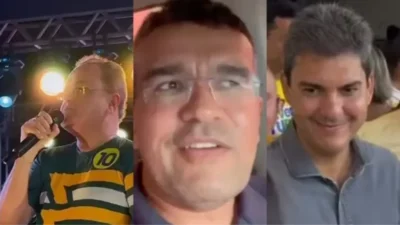 Mariana reúne três potenciais candidatos aos Leões em palanque