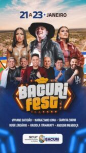 Bacuri Fest 2025 promete três dias de muita música e diversão