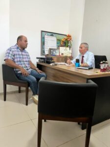 Wolmer Araújo e Chico Carvalho montam estratégias para fortalecimento do Solidariedade