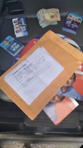 Compra de votos: PRF apreende carro com dinheiro vivo e material de campanha de Brandão