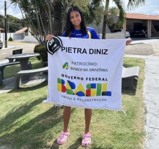 Patrocínio do Banco da Amazônia impulsiona sonho de jovem nadadora maranhense