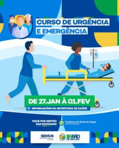 Prefeitura de Barão de Grajaú Oferece Curso de Urgência e Emergência