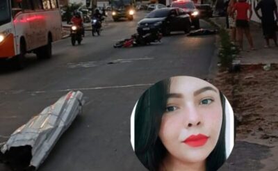 Mulher morre após sofrer acidente em frente ao Motel Le Baron