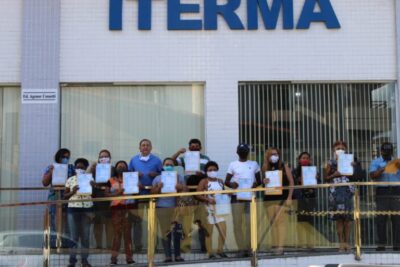 Com Júnior Verde no comando, Iterma bate recorde na entrega de 1 mil títulos em apenas cinco meses