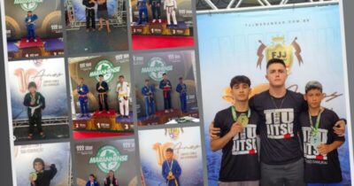 Atletas de Jiu-Jitsu de Cantanhede (MA), são destaque em competição em Vargem Grande/MA..