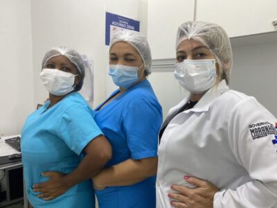 Elas dão o tom da sensibilidade e profissionalismo na Benedito Leite