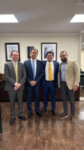Júlio Filho vai a Brasília em busca de investimentos esportivos para São José de Ribamar