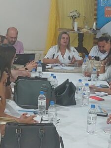 União pela Saúde: Enfermeira Lucimar Sá, conduz primeira Reunião da Comissão Intergestores Regional-(CIR)-São João dos Patos, em Sucupira do Norte