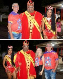 Nem a chuva atrapalhou! #CarnavalDeBequimão atrai foliões para a Praça Juca Martins em noite de estreia