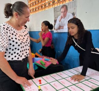 Prefeita Luciana Leocádio Acompanha Atividades do “Dia D da Matemática na Escola” em Buriti Bravo