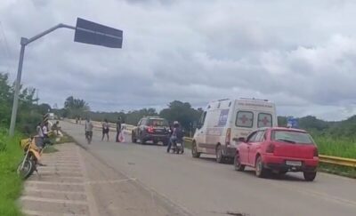 PRF interdita ponte sobre o Rio Pindaré na BR-316 por risco estrutural