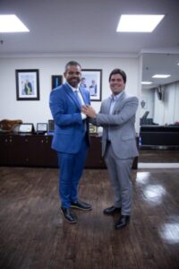 Paulo Victor discute fortalecimento do esporte em São Luís com ministro André Fufuca