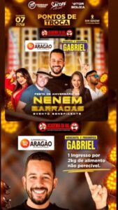 Neném Barradas Mostra Força em Mega Evento do Seu Aniversário Beneficente
