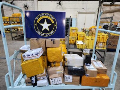 Receita Federal apreende drogas, anabolizantes e mercadorias avaliadas em mais de R$ 500 mil