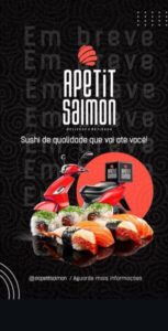Apetit Salmon anuncia chegada com proposta inovadora de sushi delivery
