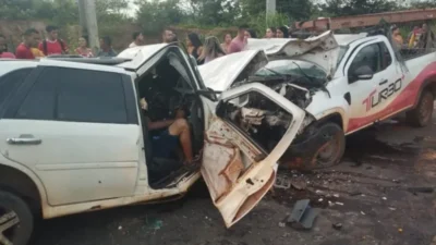 Grave acidente na BR-135 deixa dois Mortos e dois feridos em Presidente Dutra