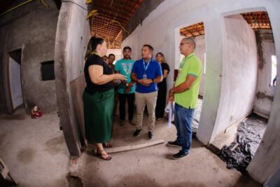 Penha visita obra que ampliará assistência à saúde no São Bernardo