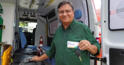 Jones Braga recebe nova ambulância para reforçar a saúde em Nina Rodrigues