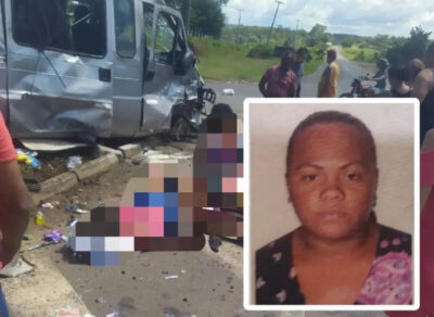 Morre passageira da van envolvida em acidente grave na BR-226, em Caxias