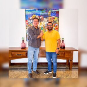 WENDELL MARTINS E FELIPE CAMARÃO DISCUTEM O FORTALECIMENTO DAS COMUNIDADES