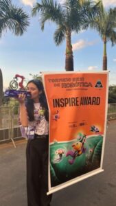 Pirapemense Lara Galvão e equipe Falcons conquistam prêmio nacional e garantem vaga no Mundial de Robótica nos EUA
