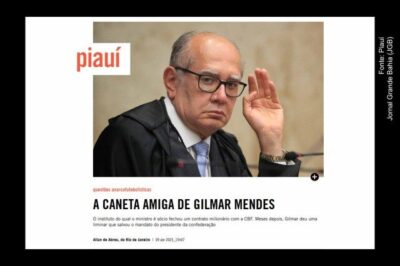 Esse é o Brasil!!! Parceria entre IDP do ministro do STF Gilmar Mendes e CBF de Ednaldo Rodrigues levanta questionamentos sobre corrupção, conflito de interesses e ética pública