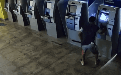 Homem invade agência bancária com machado na cidade de Rosário