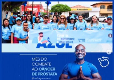 Saúde em São Domingos do Maranhão alerta sobre dia D no Novembro Azul
