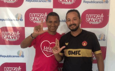SANTA RITA/MA:Influenciador Adriano Araújo apoia Barão Calvet e Luiza Calvet