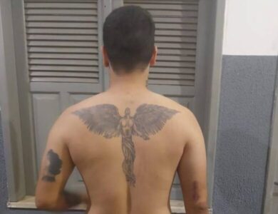 Homem que agredia esposa a mordidas nas costas é preso em Imperatriz