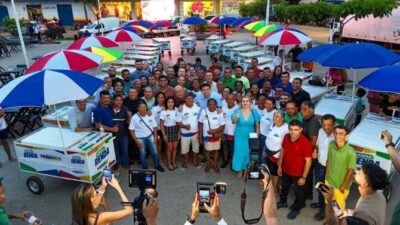 Alan da Marissol entrega equipamentos para novos beneficiários do programa ‘Minha Renda’