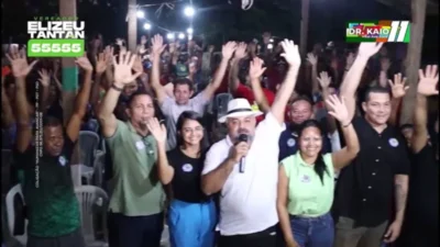Ana Lívia e Elizeu Tantan são recebidos com festa na Santa Vitória e povoados vizinhos