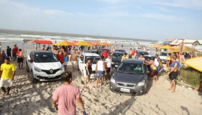 Veículos serão proibidos em praias de Ribamar a partir de maio