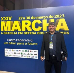 Prefeito de São João dos Patos, Dr. Alexandre, participa da XXIV Marcha a Brasília em Defesa dos Municípios