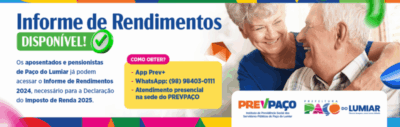 PREVPAÇO disponibiliza Informe de Rendimentos 2024