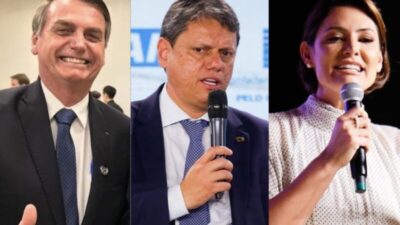 Bolsonaro e Michelle venceriam Lula, diz pesquisa