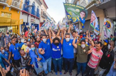 Braide mostra força na Rua Grande