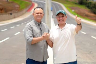 Brandão e Aparício entregam 1ª etapa da Avenida Metropolitana que liga BR-135  ao Conjunto São Raimundo