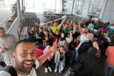 Brasileiros que deixaram Gaza chegam ao Cairo e devem pousar no Brasil amanhã