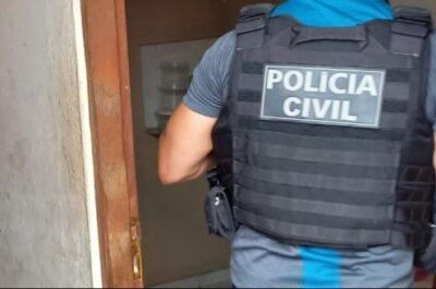 Polícia Civil em conjunto com a Polícia Militar, desencadeia a operação ‘Vindicta’ e cumpre mandados de busca, apreensão e prisão contra suspeito de homicídio e tráfico em Paraibano