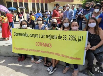 Professores se mobilizam para protestar contra Flávio Dino amanhã em Nina Rodrigues
