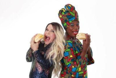 Comédia Pão com Ovo em apresentação especial no Golden Shopping Calhau no Dia Internacional da Mulher